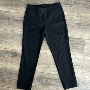 White House Black Market Black Slim Ankle Dress Pants Size 6